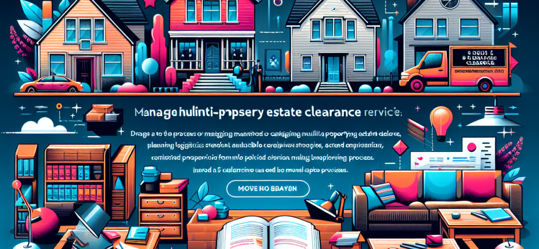Navigating the Challenges of Multi-Property Estate Clearances: Strategies for Efficiently Managing Diverse Assets with 5 Star House Clearance